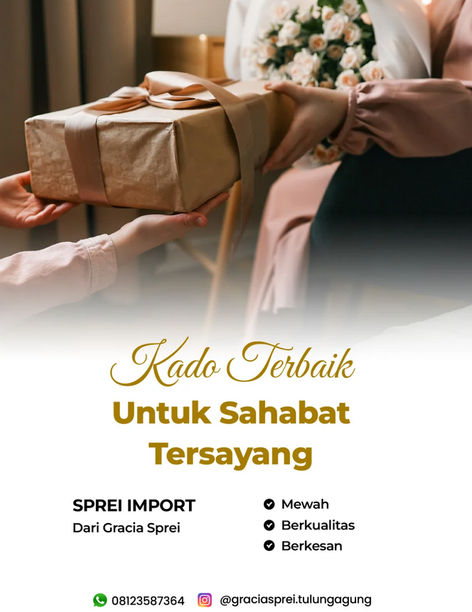 <p>Lagi cari kado yang berkesan dan beda dari yang